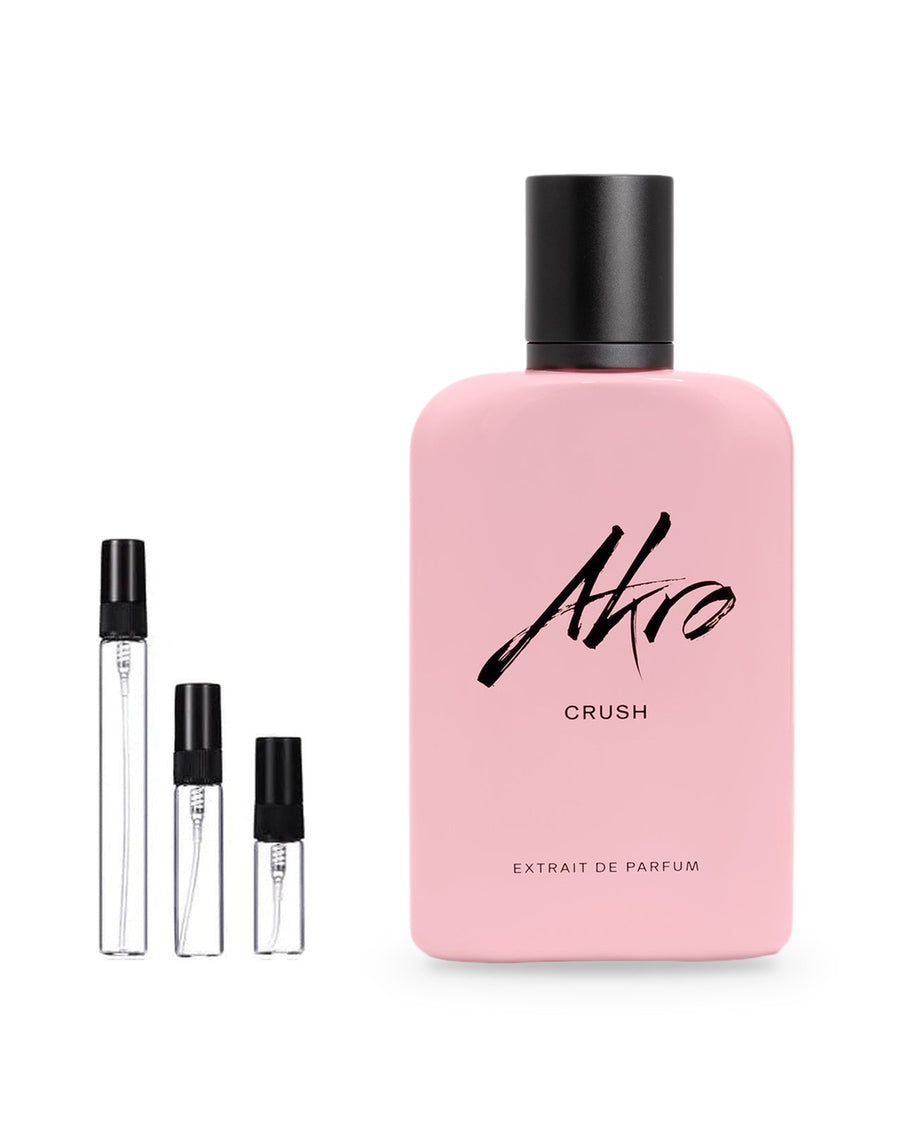 Akro Crush sample – decant in a glass spray vial (2, 5 or 10 ml)