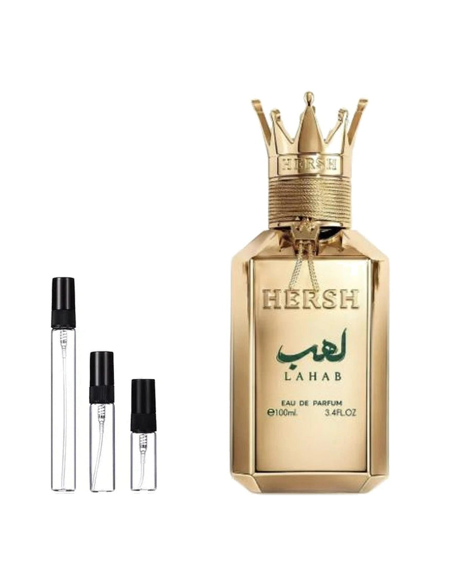 Alezz Oud Hersh Lahab sample – decant in a glass spray vial (2, 5 or 10 ml)
