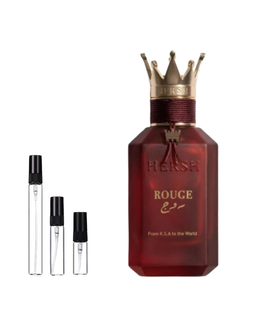 AlEzz Hersh Rouge sample – decant in a glass spray vial (2, 5 or 10 ml)