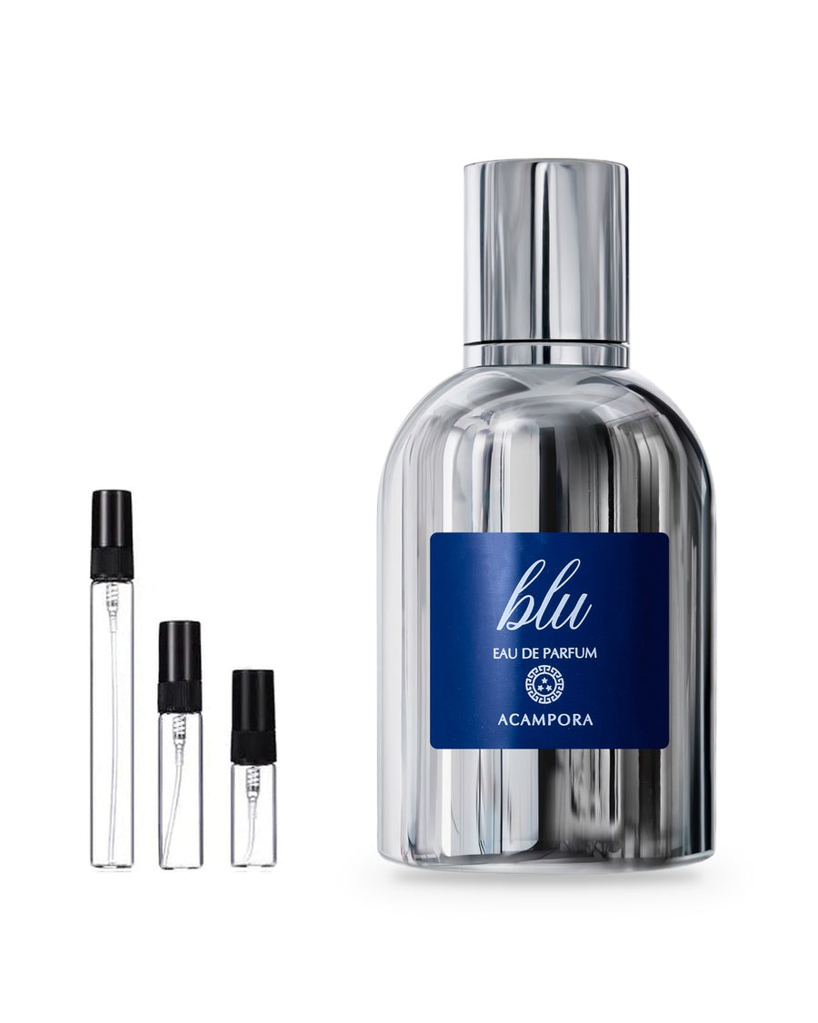Bruno Acampora Blu sample – decant in a glass spray vial (2, 5 or 10 ml)