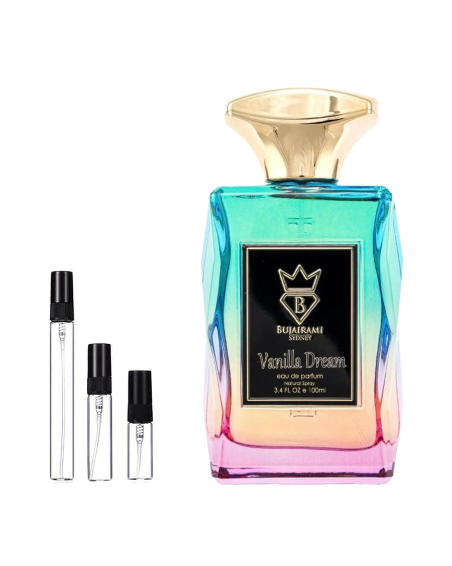 Bujairami Vanilla Dream sample – decant in a glass spray vial (2, 5 or 10 ml)