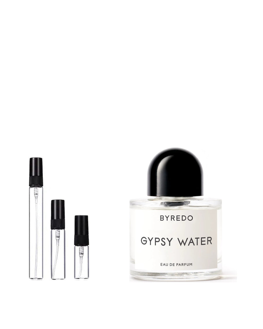 Byredo Gypsy Water sample – decant in a glass spray vial (2, 5 or 10 ml)