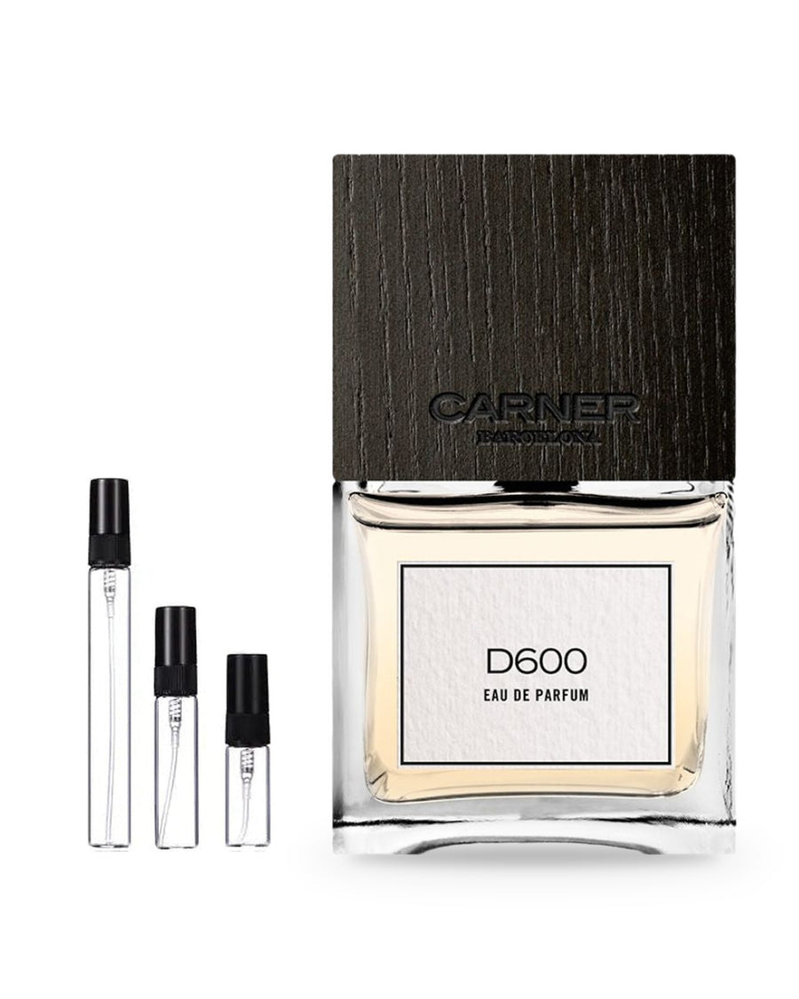 Carner Barcelona D600 sample – decant in a glass spray vial (2, 5 or 10 ml)