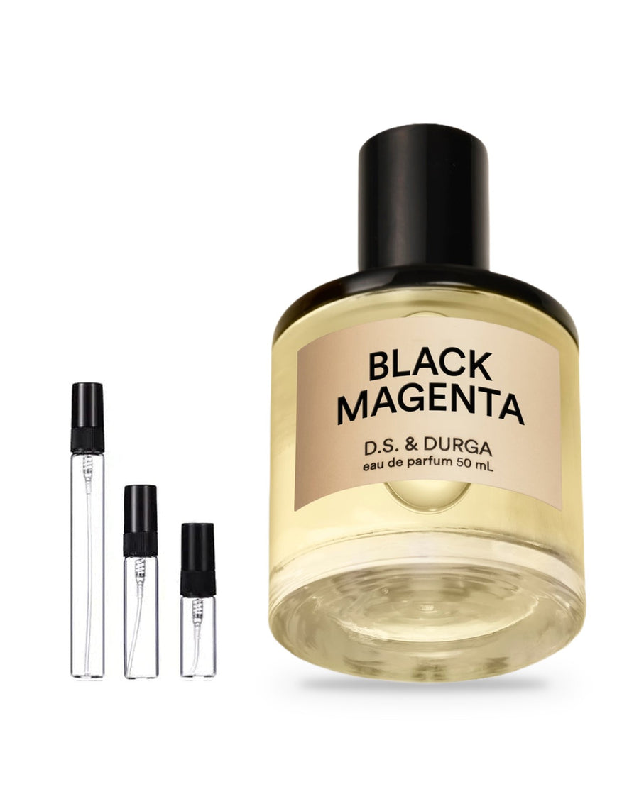 D.S. & Durga Black Magenta sample – decant in a glass spray vial (2, 5 or 10 ml)