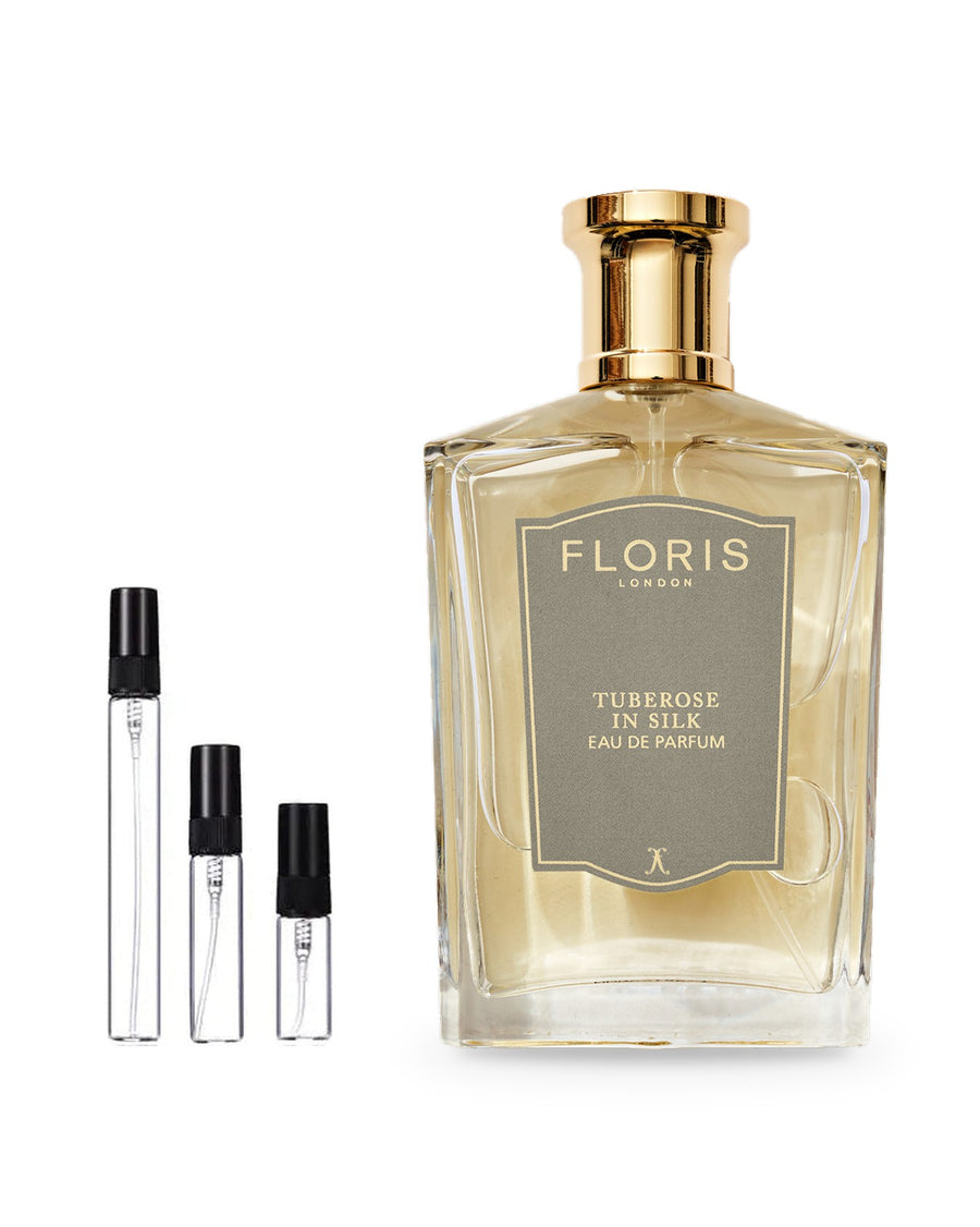 Floris Tuberose in Silk sample – decant in a glass spray vial (2, 5 or 10 ml)