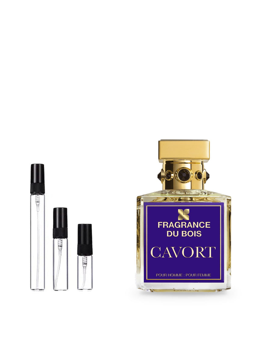 Fragrance Du Bois Cavort sample – decant in a glass spray vial (2, 5 or 10 ml)