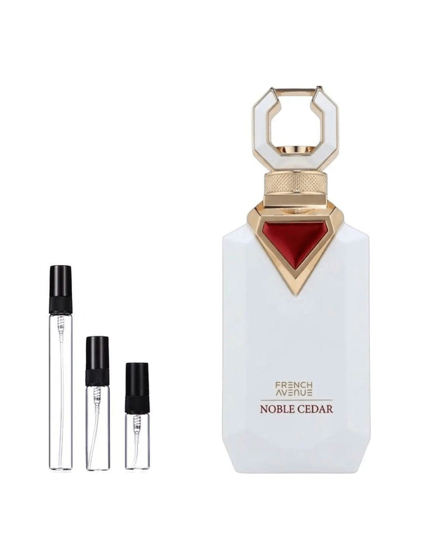 French Avenue Noble Cedar sample – decant in a glass spray vial (2, 5 or 10 ml)