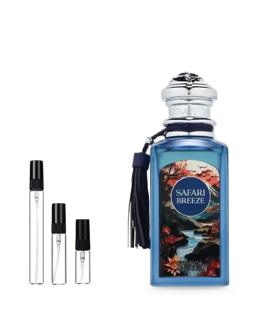 French Avenue Safari Breeze sample – decant in a glass spray vial (2, 5 or 10 ml)