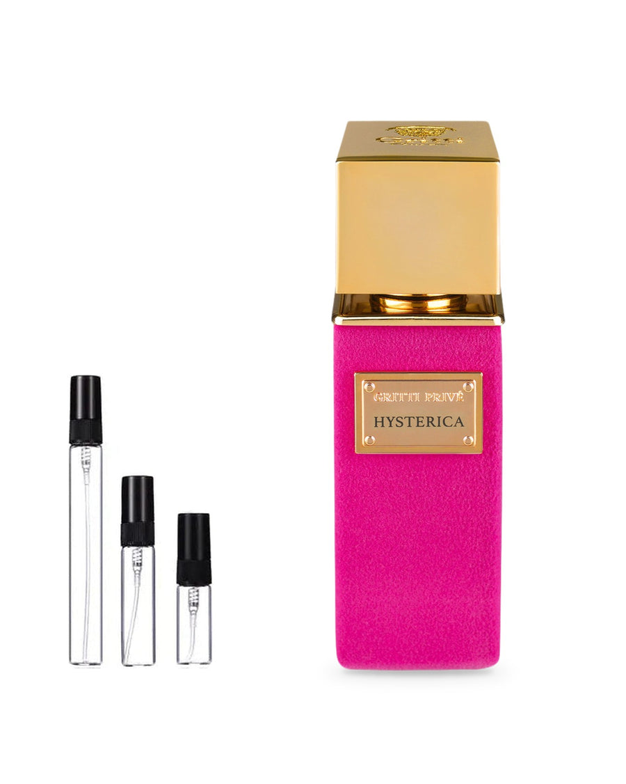 Gritti Hysterica sample – decant in a glass spray vial (2, 5 or 10 ml)