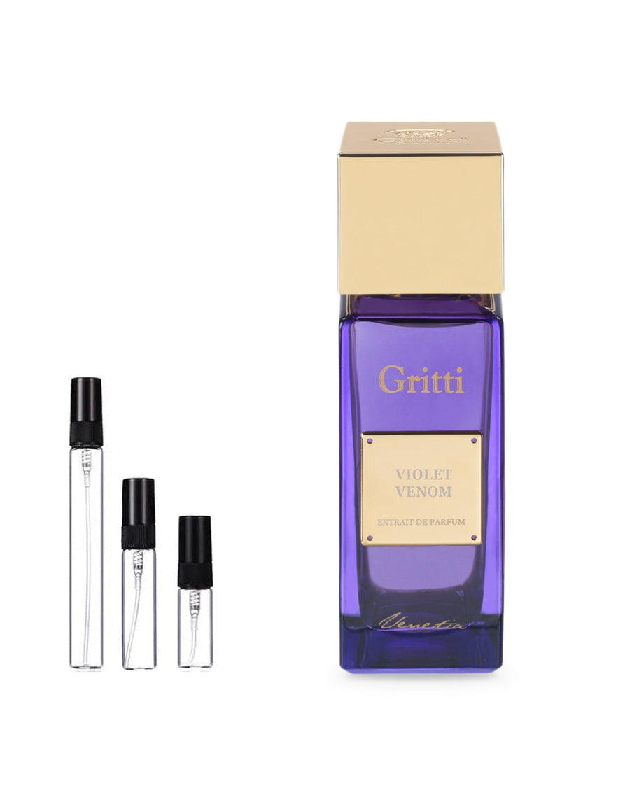 Gritti Violet Venom sample – decant in a glass spray vial (2, 5 or 10 ml)