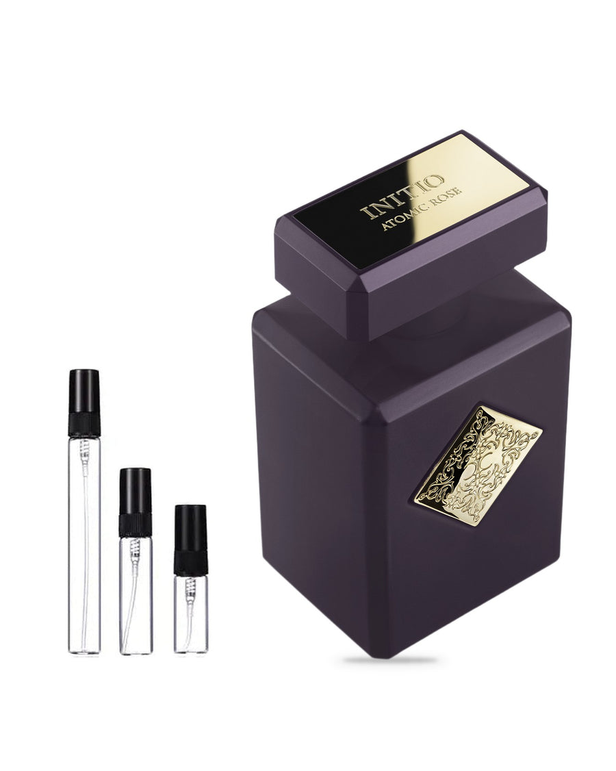 Initio Parfums Privés Atomic Rose sample – decant in a glass spray vial (2, 5 or 10 ml)