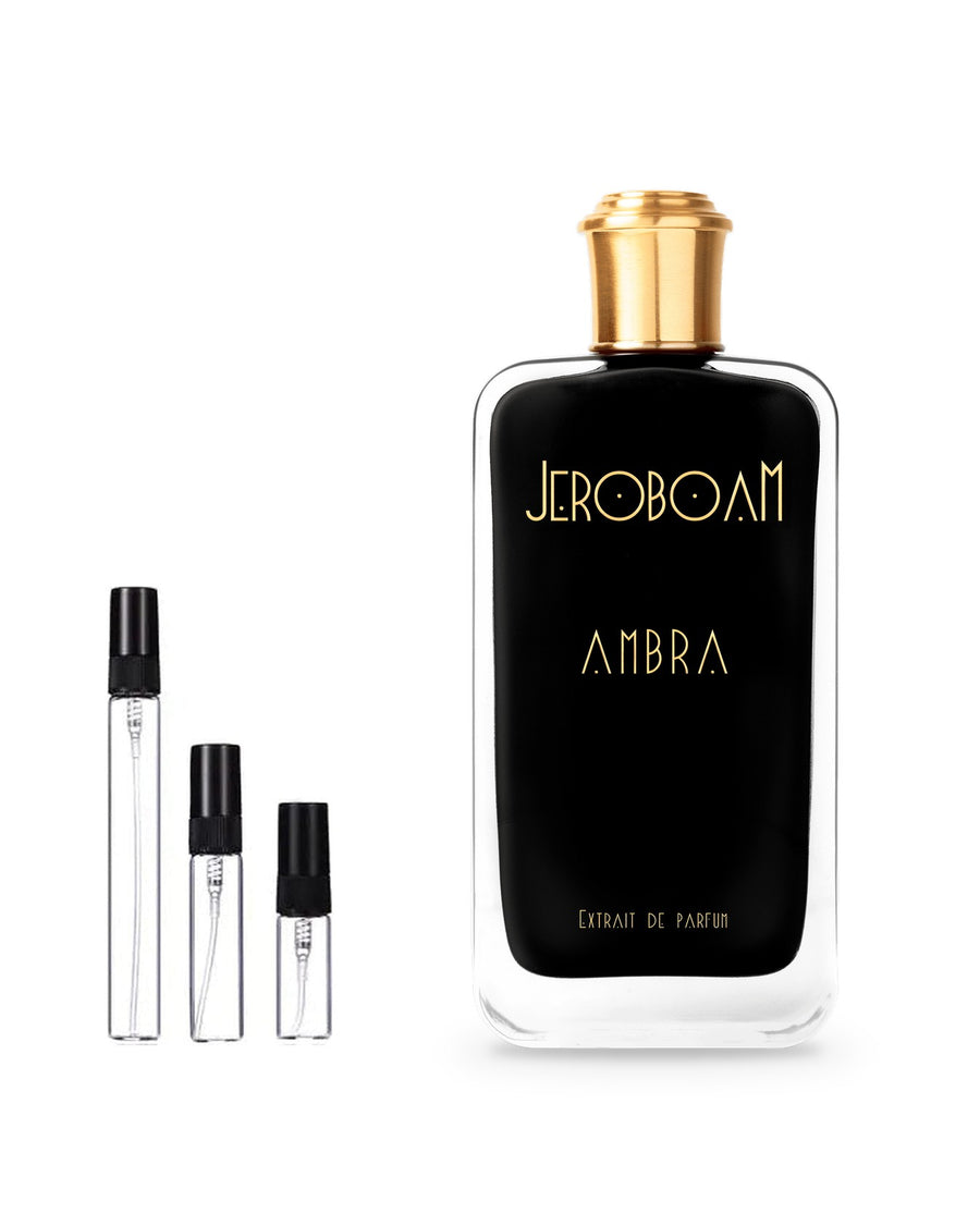 Jeroboam Ambra sample – decant in a glass spray vial (2, 5 or 10 ml)