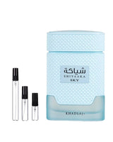 Khadlaj Shiyaaka Sky sample – decant in a glass spray vial (2, 5 or 10 ml)