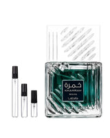 Lattafa Khamrah Waha sample – decant in a glass spray vial (2, 5 or 10 ml)