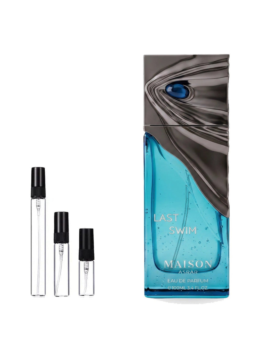 Maison Asrar Last Swim sample – decant in a glass spray vial (2, 5 or 10 ml)