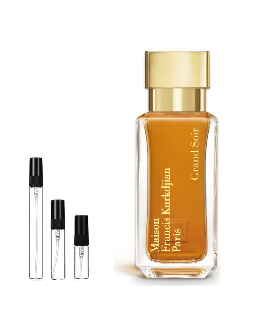 Maison Francis Kurkdjian Grand Soir sample – decant in a glass spray vial (2, 5 or 10 ml)