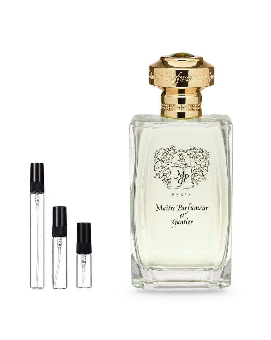Maitre Parfumeur et Gantier Eau de Camélia Chinois sample – decant in a glass spray vial (2, 5 or 10 ml)