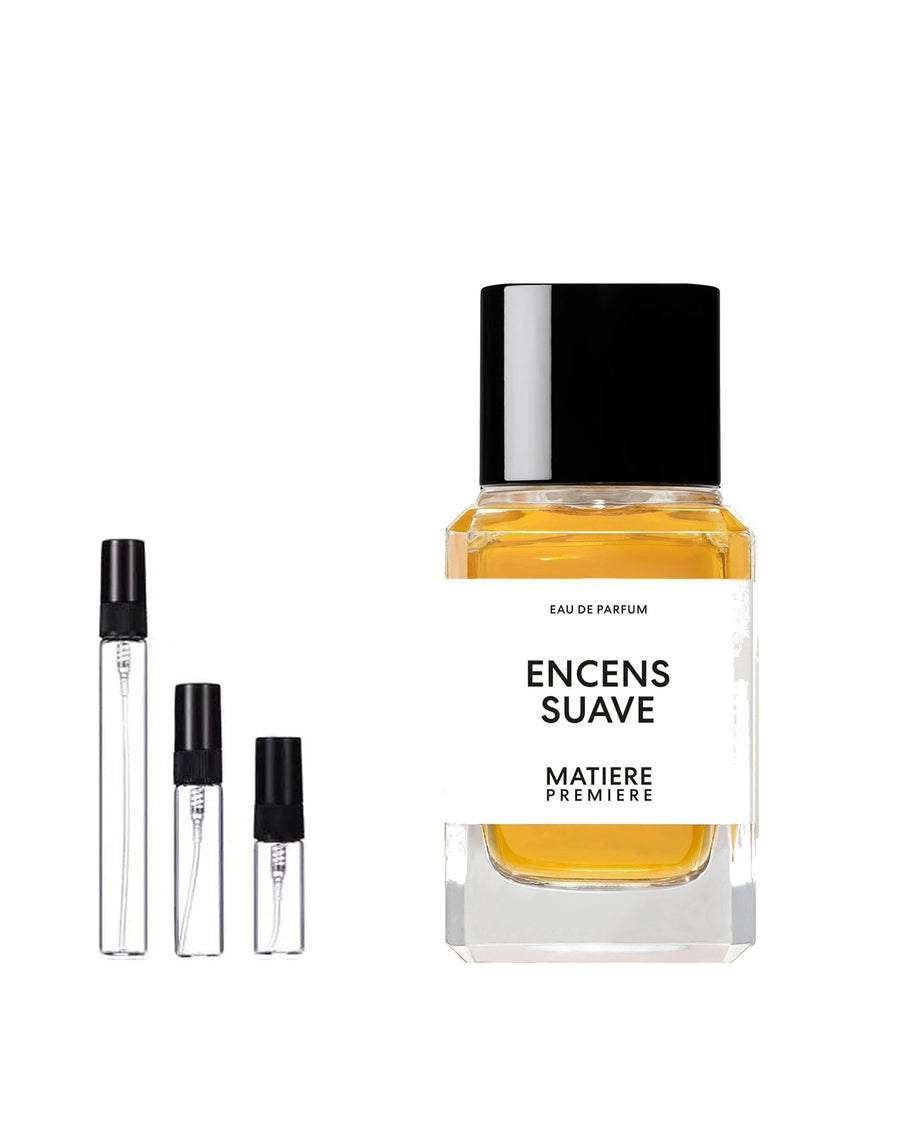 Matière Première Encens Suave sample – decant in a glass spray vial (2, 5 or 10 ml)