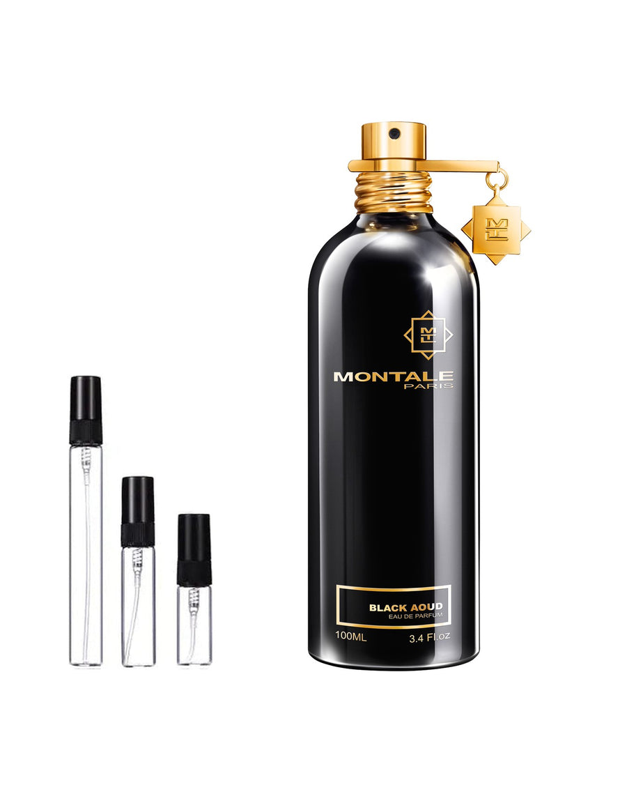 Montale Black Aoud sample – decant in a glass spray vial (2, 5 or 10 ml)