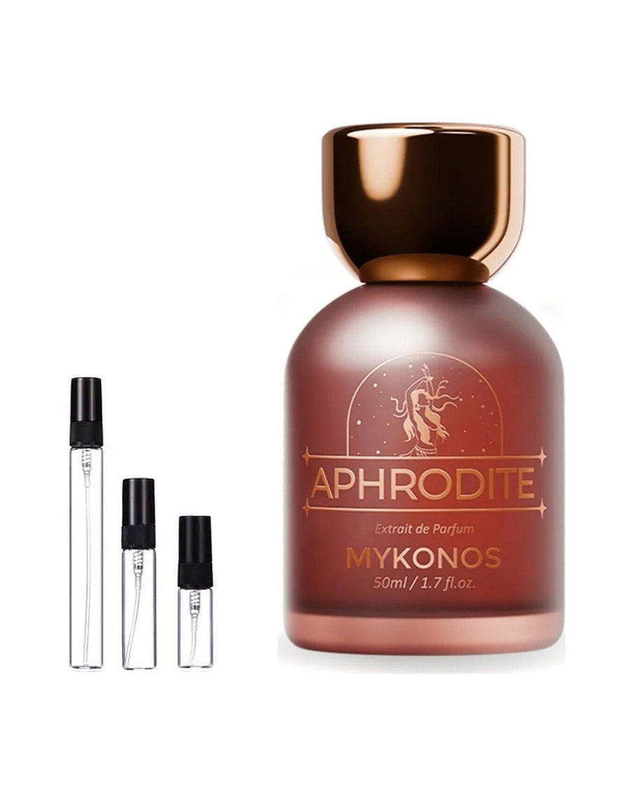 Mykonos Aphrodite sample – decant in a glass spray vial (2, 5 or 10 ml)
