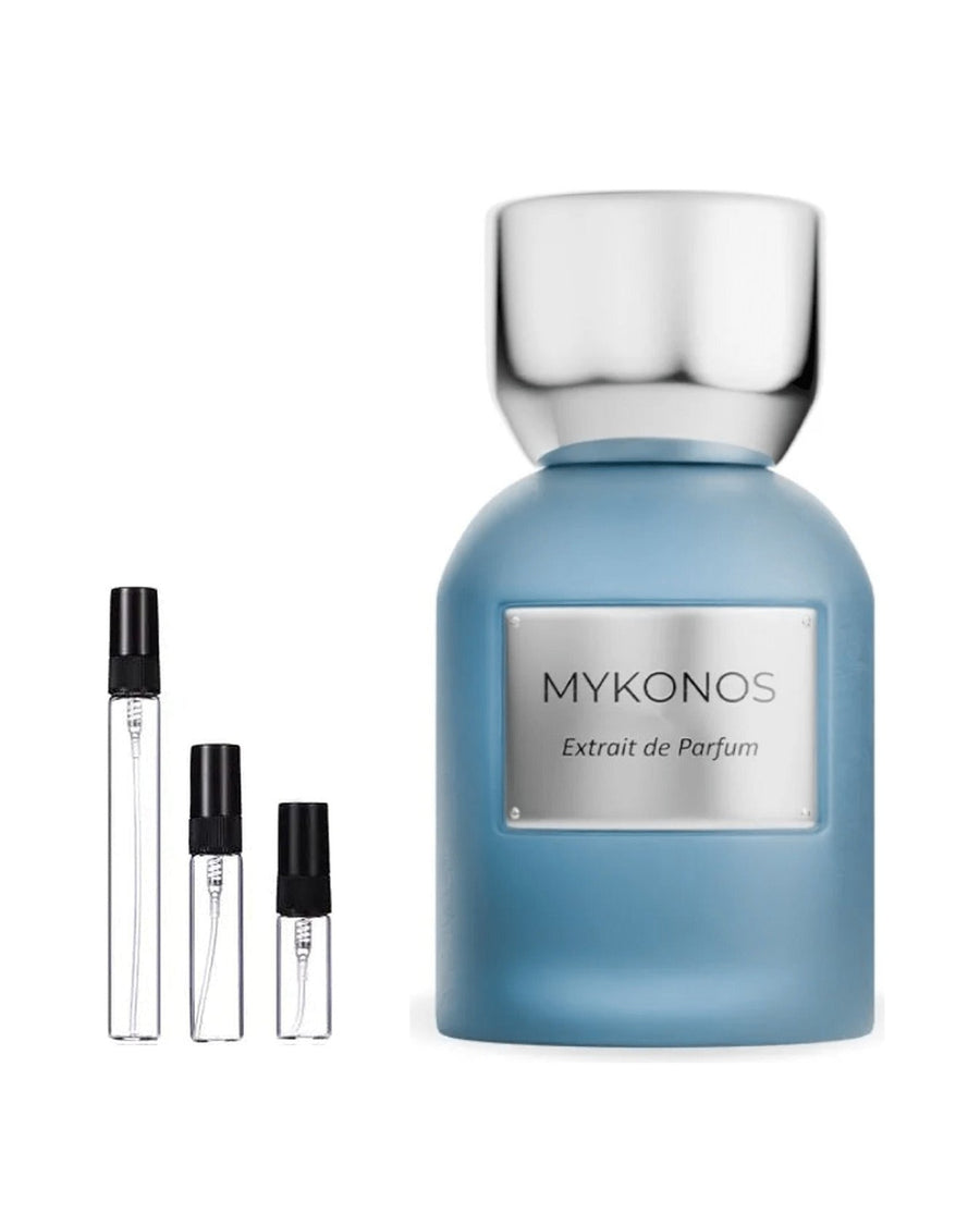 Mykonos Enchanted sample – decant in a glass spray vial (2, 5 or 10 ml)