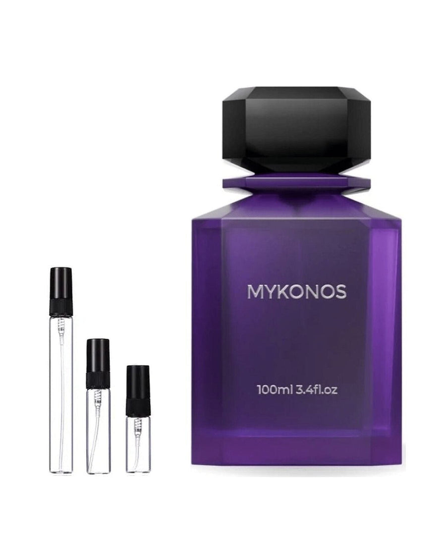 Mykonos Penthouse sample – decant in a glass spray vial (2, 5 or 10 ml)