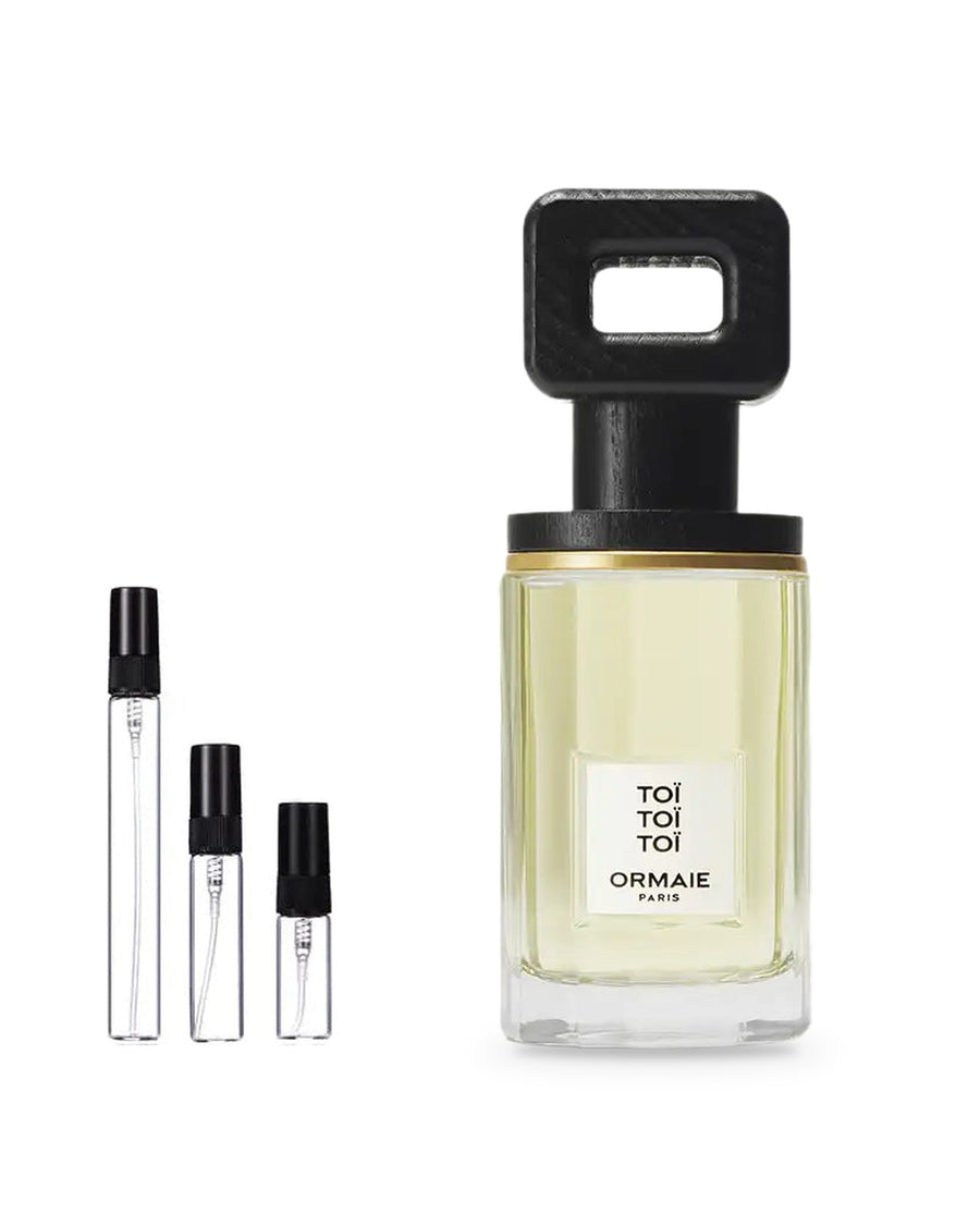 Ormaie Toi Toi Toi sample – decant in a glass spray vial (2, 5 or 10 ml)