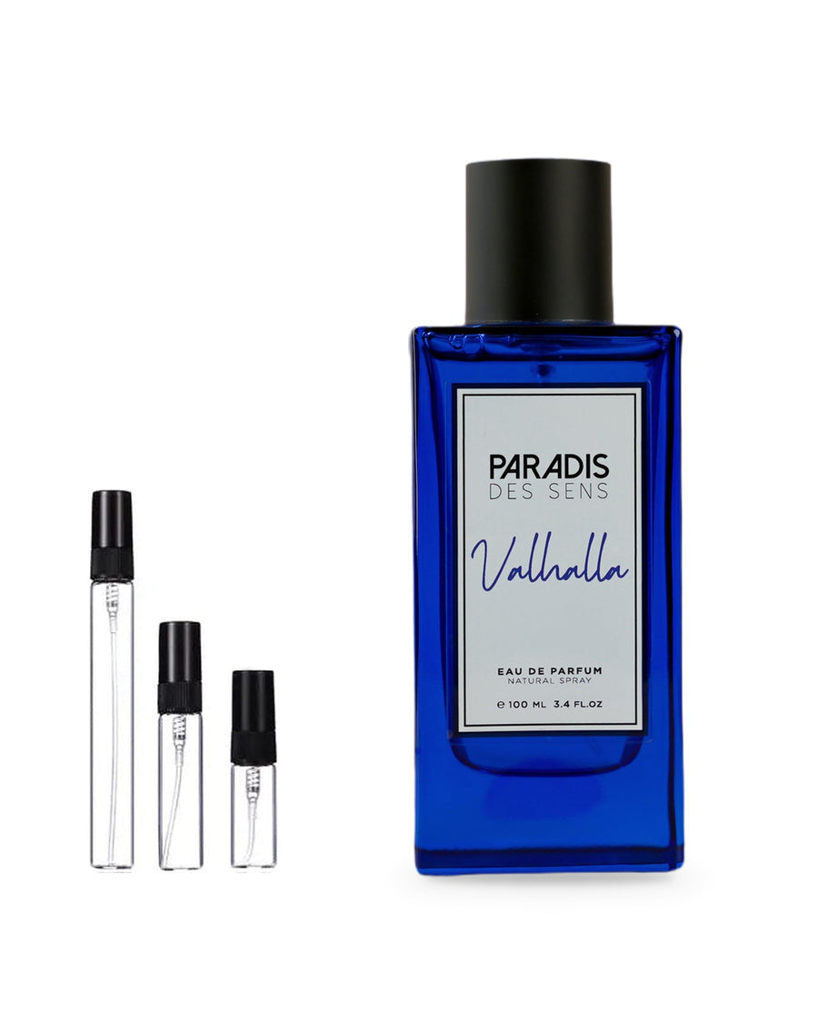 Paradis des Sens Valhalla sample – decant in a glass spray vial (2, 5 or 10 ml)