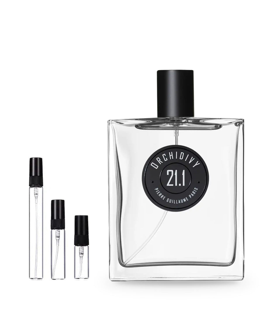 Pierre Guillaume Paris 21.1 Orchidivy sample – decant in a glass spray vial (2, 5 or 10 ml)
