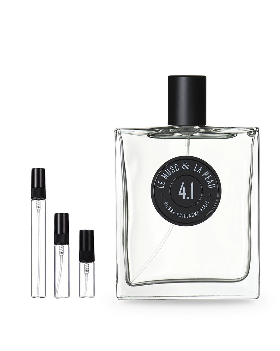 Pierre Guillaume Paris 4.1 Le Musc & La Peau sample – decant in a glass spray vial (2, 5 or 10 ml)