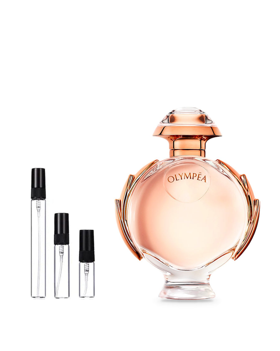 Rabanne Olympéa sample – decant in a glass spray vial (2, 5 or 10 ml)