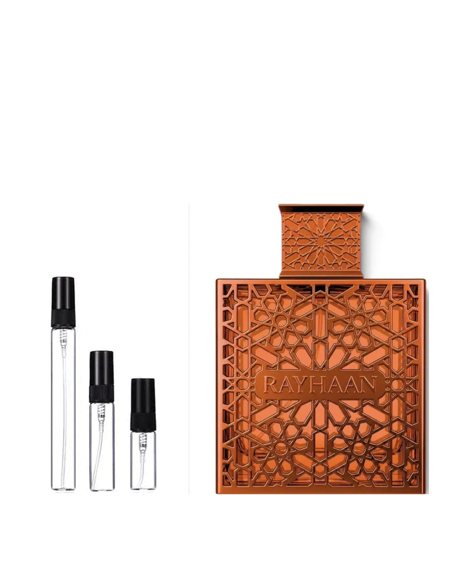 Rayhaan Vantage sample – decant in a glass spray vial (2, 5 or 10 ml)