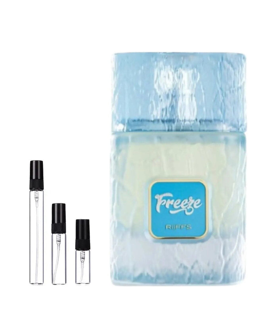 Riiffs Freeze sample – decant in a glass spray vial (2, 5 or 10 ml)