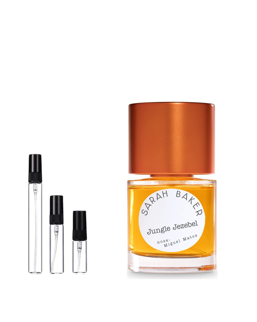 Sarah Baker Jungle Jezebel sample – decant in a glass spray vial (2, 5 or 10 ml)
