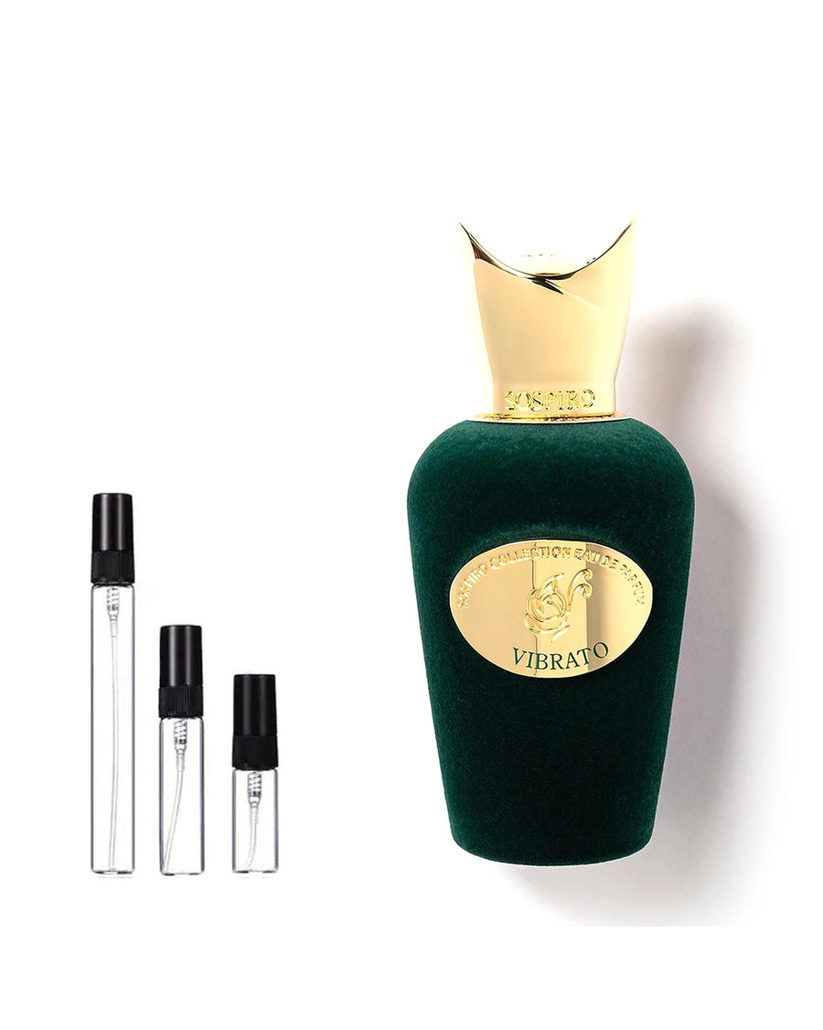 Sospiro Vibrato sample – decant in a glass spray vial (2, 5 or 10 ml)