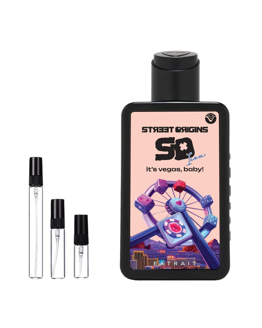 Street Origins It's Vegas, Baby sample – decant in a glass spray vial (2, 5 or 10 ml)