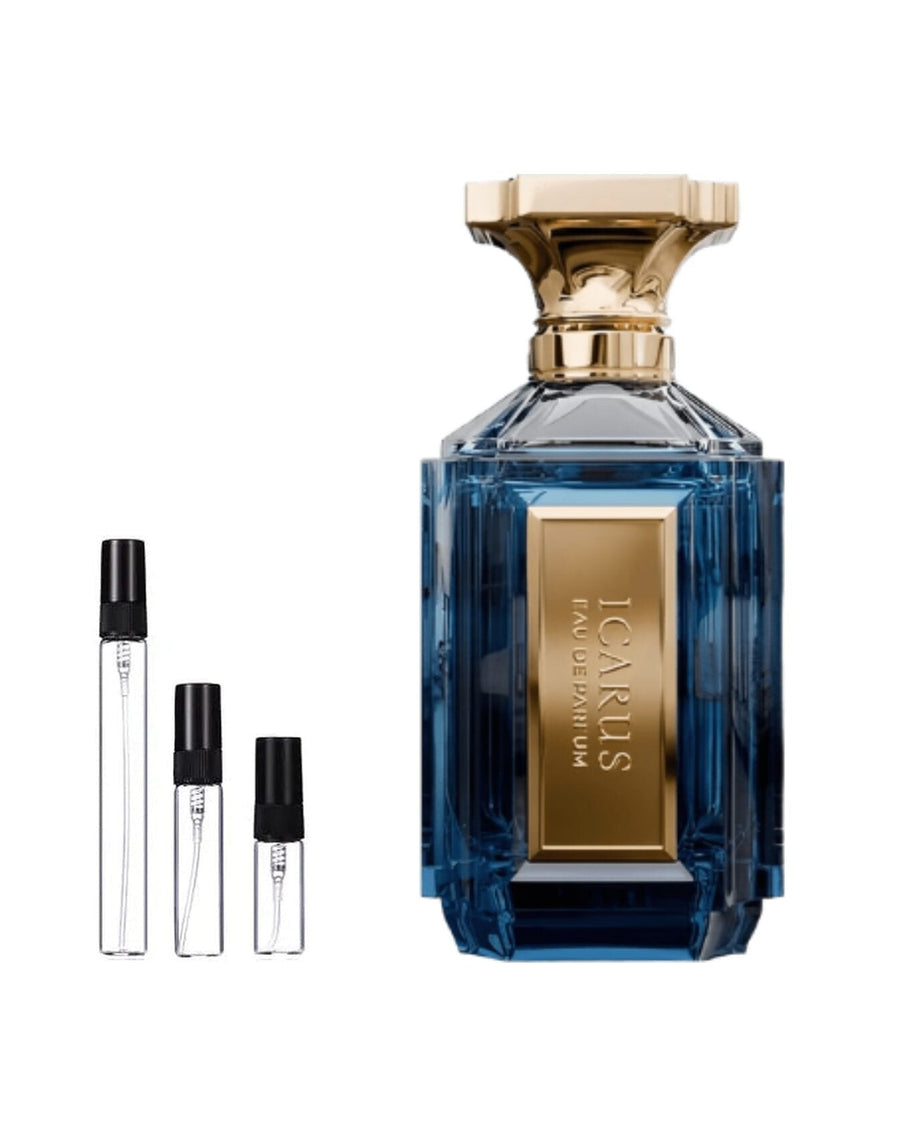 Velixir Icarus sample – decant in a glass spray vial (2, 5 or 10 ml)