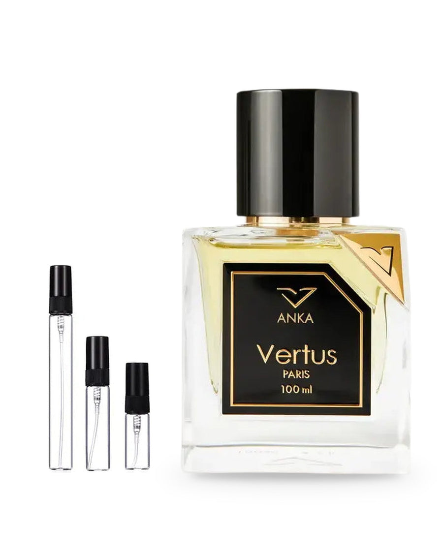 Vertus Anka sample – decant in a glass spray vial (2, 5 or 10 ml)