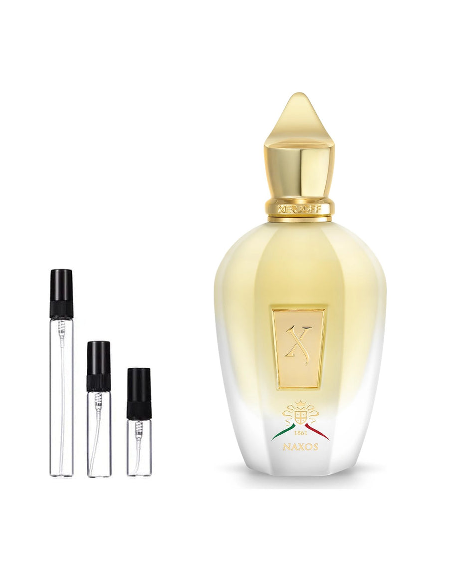 Xerjoff XJ 1861 Naxos sample – decant in a glass spray vial (2, 5 or 10 ml)