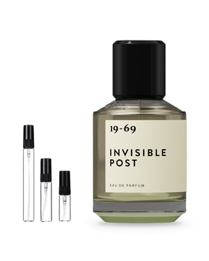 19-69 Invisible Post sample – decant in a glass spray vial (2, 5 or 10 ml)