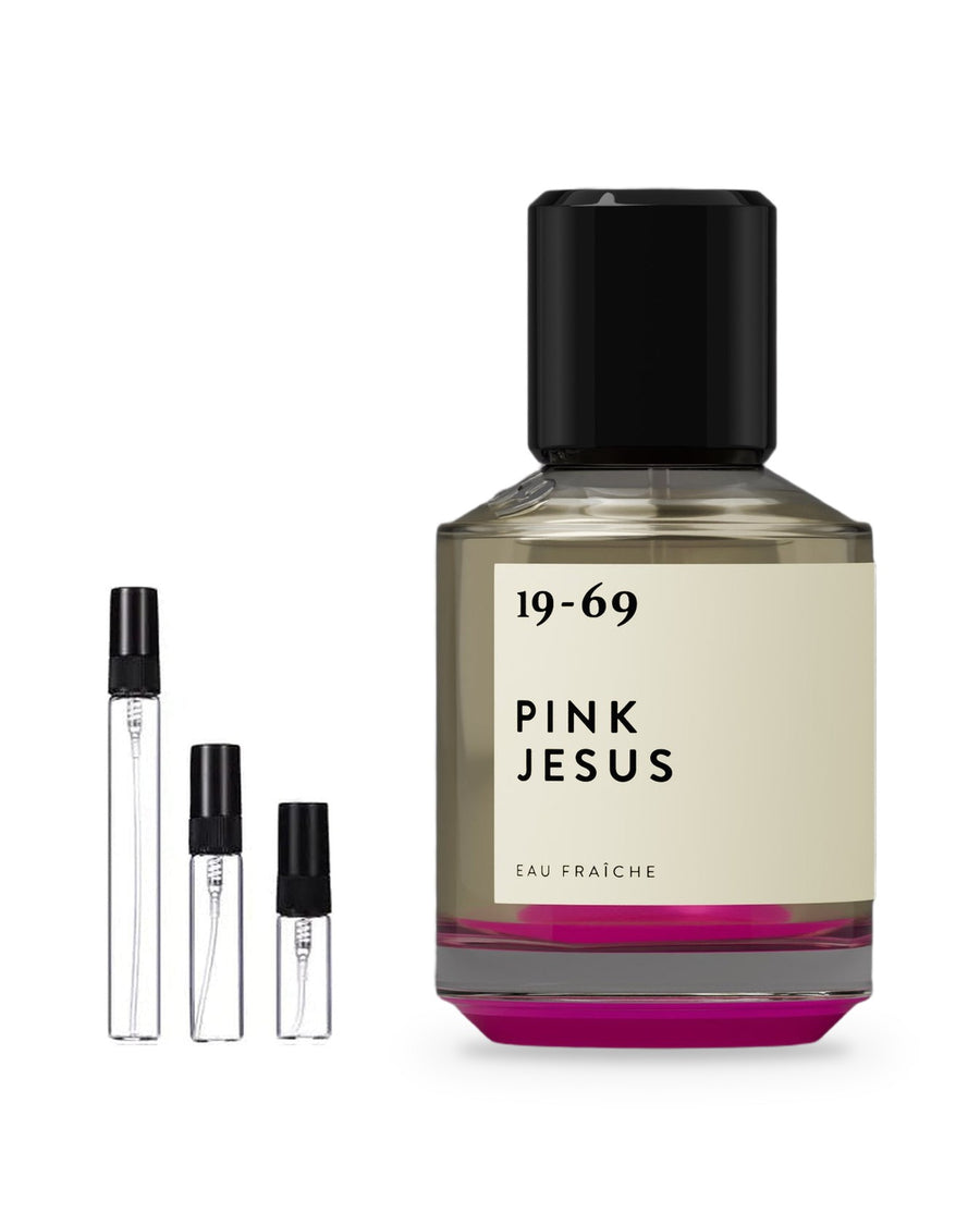 19-69 Pink Jesus sample – decant in a glass spray vial (2, 5 or 10 ml)