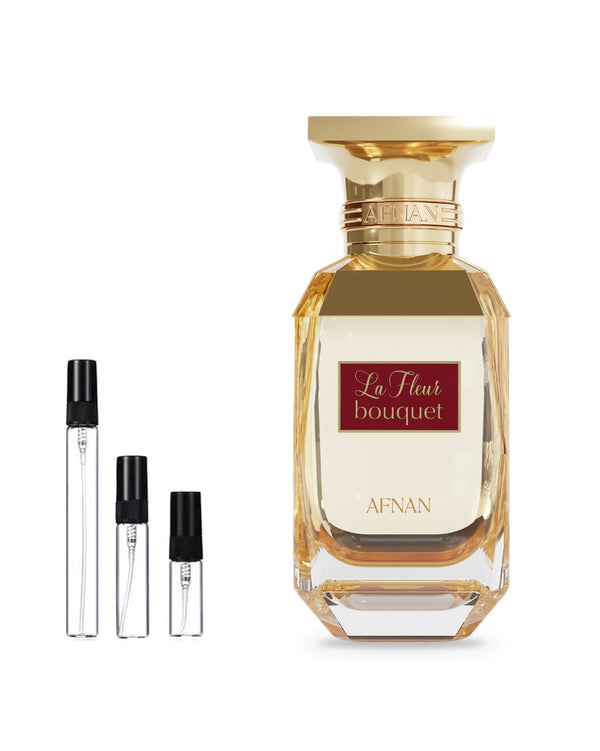Afnan La Fleur Bouquet sample – decant in a glass spray vial (2, 5 or 10 ml)