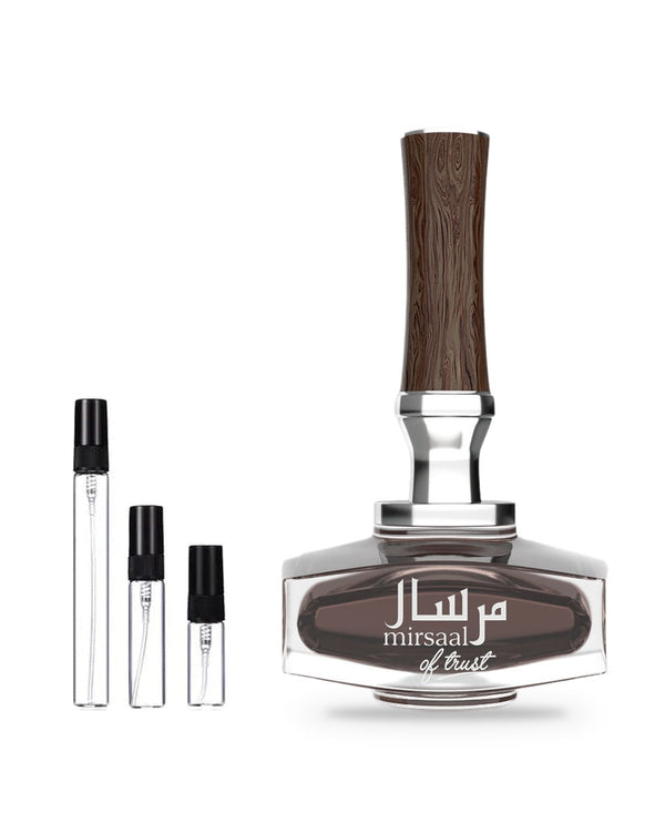 Afnan Mirsaal of Trust sample – decant in a glass spray vial (2, 5 or 10 ml)