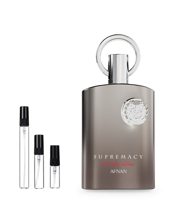 Afnan Supremacy Not Only Intense sample – decant in a glass spray vial (2, 5 or 10 ml)
