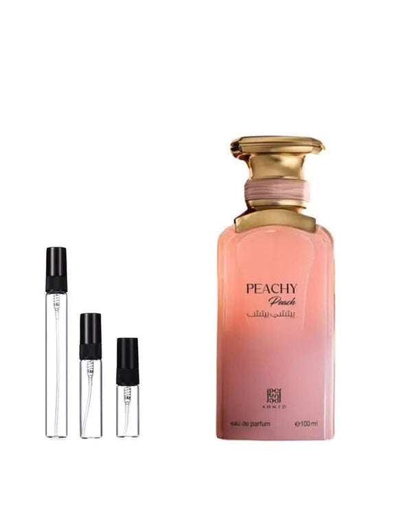 Ahmed Al Maghribi Peachy Peach sample – decant in a glass spray vial (2, 5 or 10 ml)