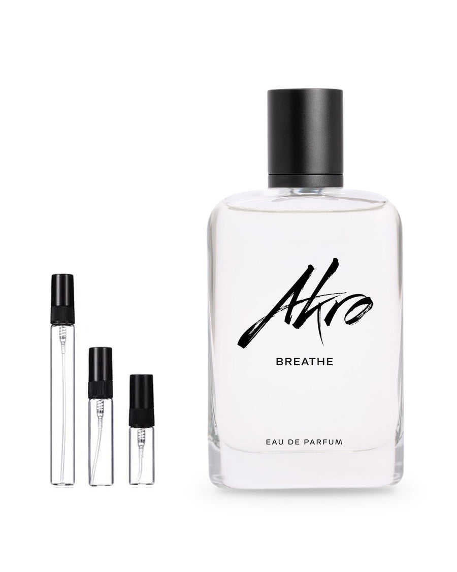 Akro Breathe sample – decant in a glass spray vial (2, 5 or 10 ml)