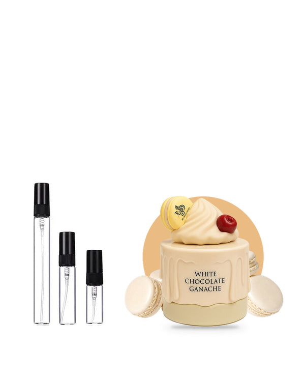 Al Wataniah White Chocolate Ganache sample – decant in a glass spray vial (2, 5 or 10 ml)