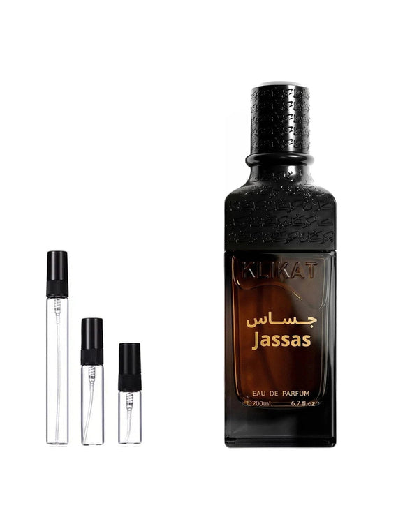 AlEzz Klikat Jassas sample – decant in a glass spray vial (2, 5 or 10 ml)