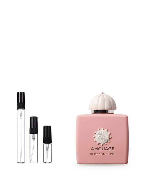 Amouage Blossom Love sample – decant in a glass spray vial (2, 5 or 10 ml)