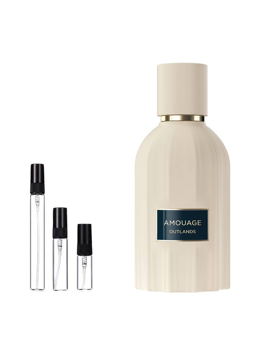 Amouage Outlands sample – decant in a glass spray vial (2, 5 or 10 ml)